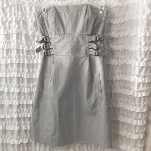 Laundry by Shelli Segal Strapless Dress, Pockets